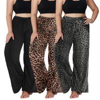 Black/ Leopard/ Dark Grey Leopard (No Pocket)