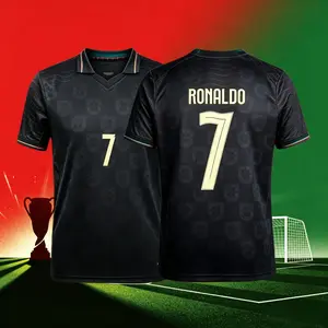 2026 Portugal Home Away 7# Cristiano Ronaldo Short And Long Sleeve Soccer Jersey Fans Version Breathable