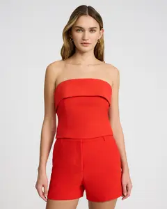 Express Editor Signature Stretch High Waisted Tailored Shorts