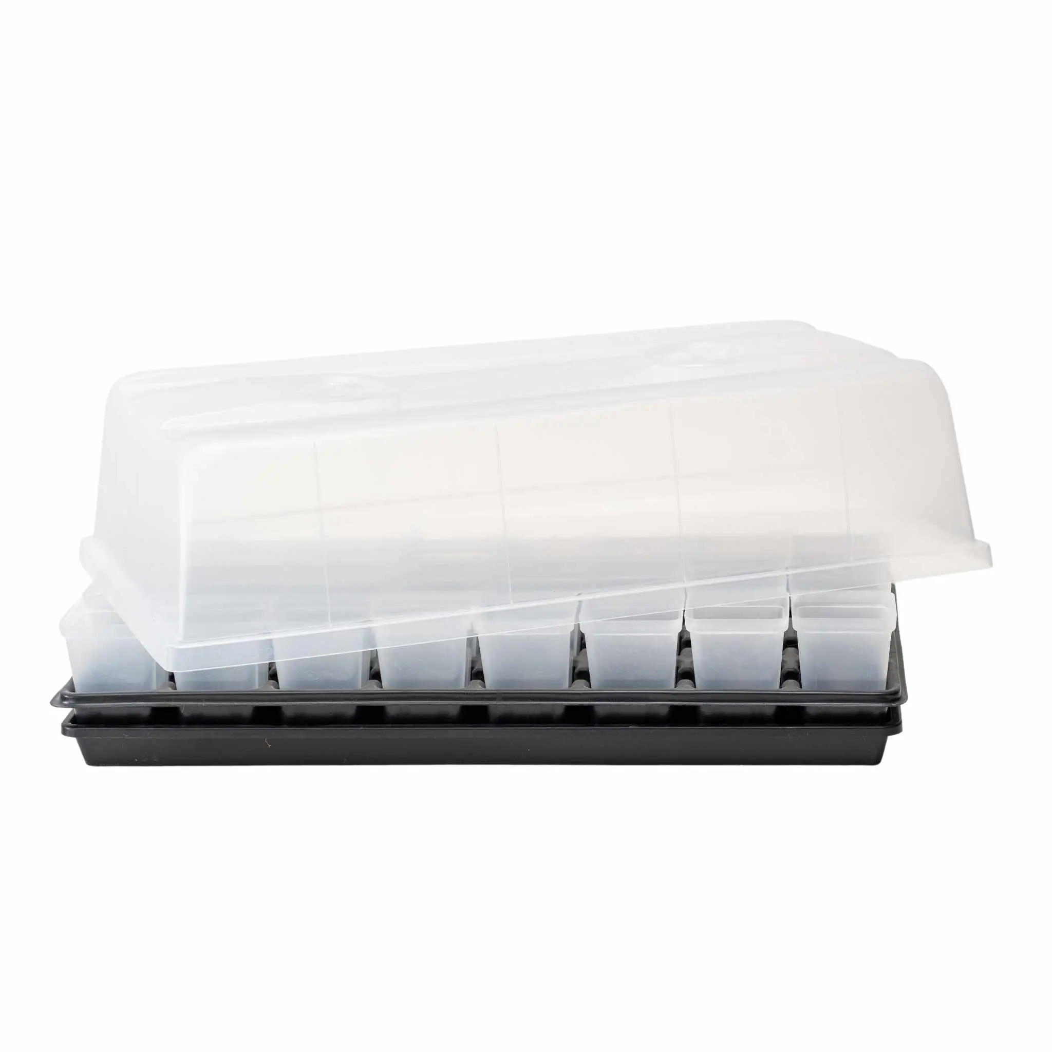 Plant Propagation Kit with Tray & Humidity Dome - Root Visibility, Simple Setup, Cuttings/Seedlings Use, Classroom Growing Experiments - Durable for Multiple Seasons, Ideal for All-Level Growers