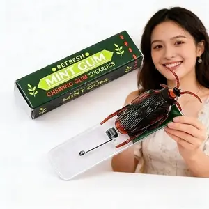 Creative Chewing Gum Props, Small Gifts for Friends' Gatherings And Parties, Office Relaxation And Stress Relief, Suitable for Party And Leisure Entertainment Scenarios, Portable And Small, Made of Plastic