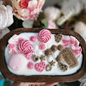 dessert dough bowl candle dessert dough bowl candle