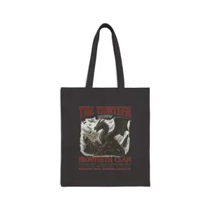 The Thirteen Tote Bag  Throne of Glass Inspired | Manon Blackbeak Ironteeth Clan Bag | Bookish Fantasy Witches Merch