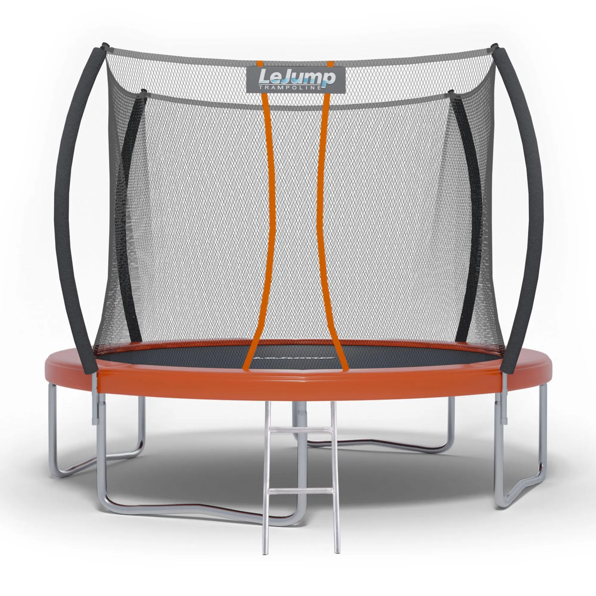 LeJump Sunrise Outdoor Trampoline 10 FT with Enclosure Net & Ladder