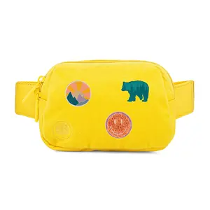 Kids Customizable Belt Bag + 3 Patches – Personalized Crossbody for Ages 3–8