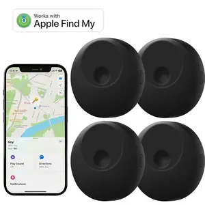 Portable Mini Smart GPS Tracker for Apple Find My iOS, Rechargeable Battery Car GPS Locator, Wallet Luggage Pet Elderly Tracking Device