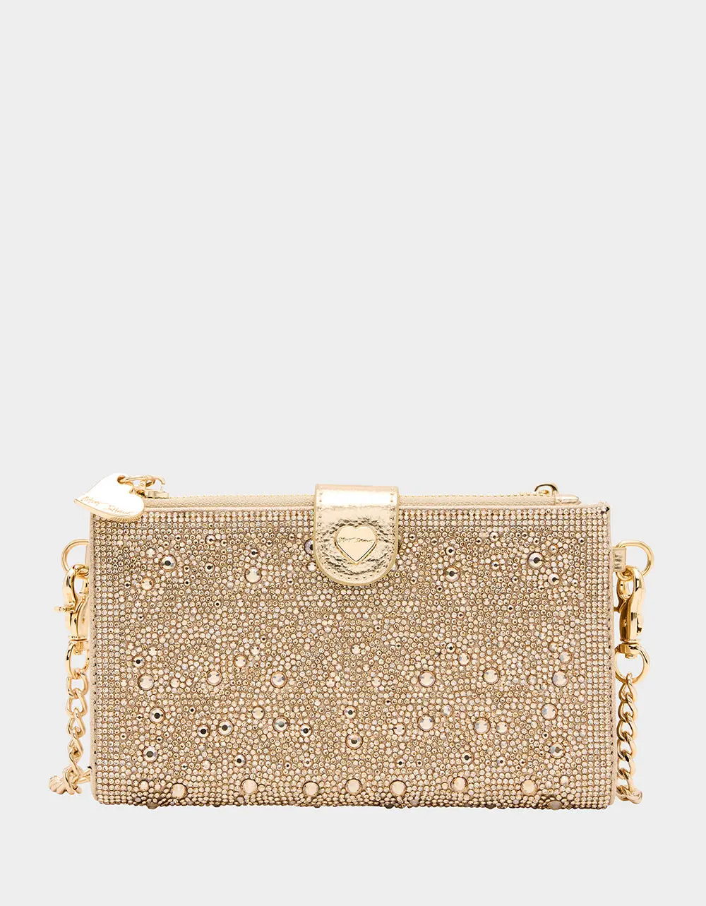 WALLET ON CHAIN PHONE HOLDER CHAMPAGNE