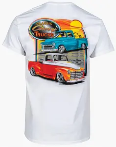 Chevy Classic Trucks T-Shirt - Vintage Chevy Truck Graphic Tee, Cotton Casual Crewneck, American Muscle Car Fan Shirt