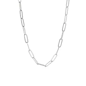 Destin Jewelry Paperclip Chain Necklace, Hypoallergenic & Waterproof Jewelry, Trendy Everyday Jewelry, Fashion Accessories