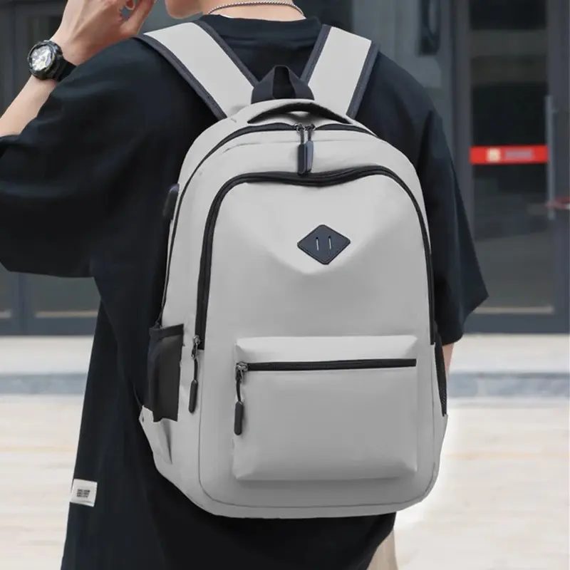 Lawaia Waterproof Business Laptop Backpacks Mens 35x29x17 Travel Backpack College Bag With USB Port Rucksacks Both Men and Women
