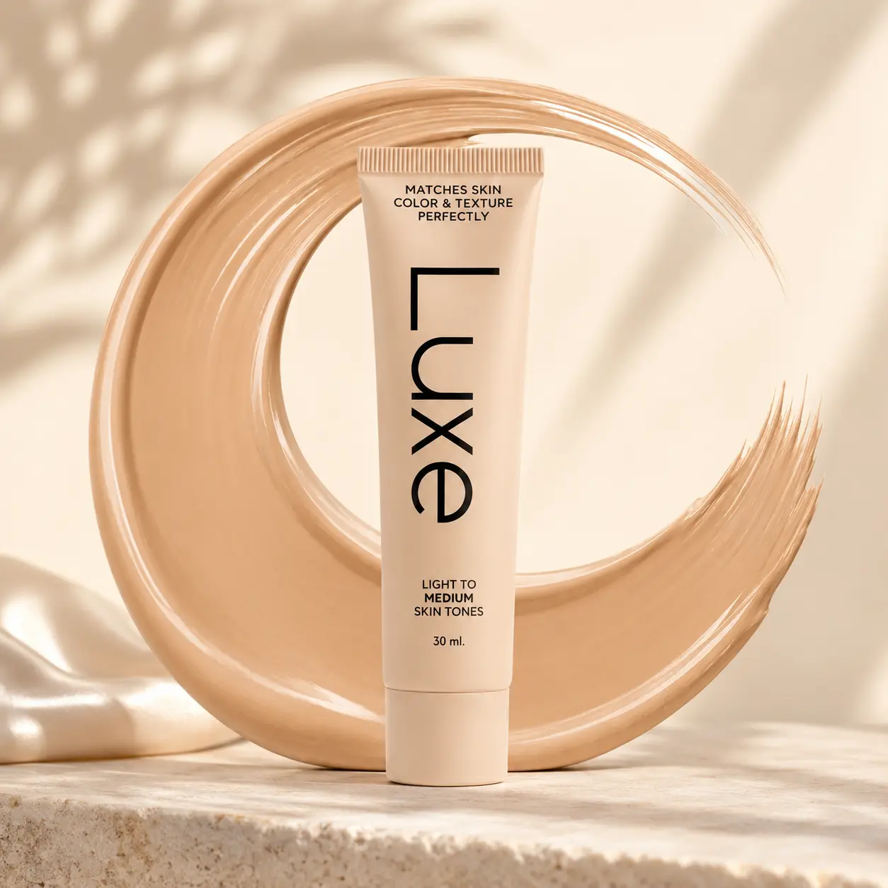 Women's Luxe Color Changing Blendable Concealer & Foundation - 12-Hour Wear, Lightweight, Buildable Coverage, Natural Dewy Finish, Radiant Flawless Even Tone, Adaptive Matching, All Skin Types, Light to Medium