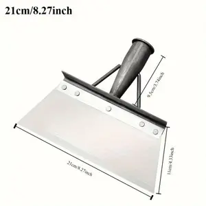 Multi-Function Horticultural Shovel & Scraper – Sharp Quenching Blade, Lightweight & Labor-Saving, Ideal for Weeding, Moss Removal, Wall Scraping, Trash Cleanup, Garden Organizing, Livestock Breeding Farm Cleaning
