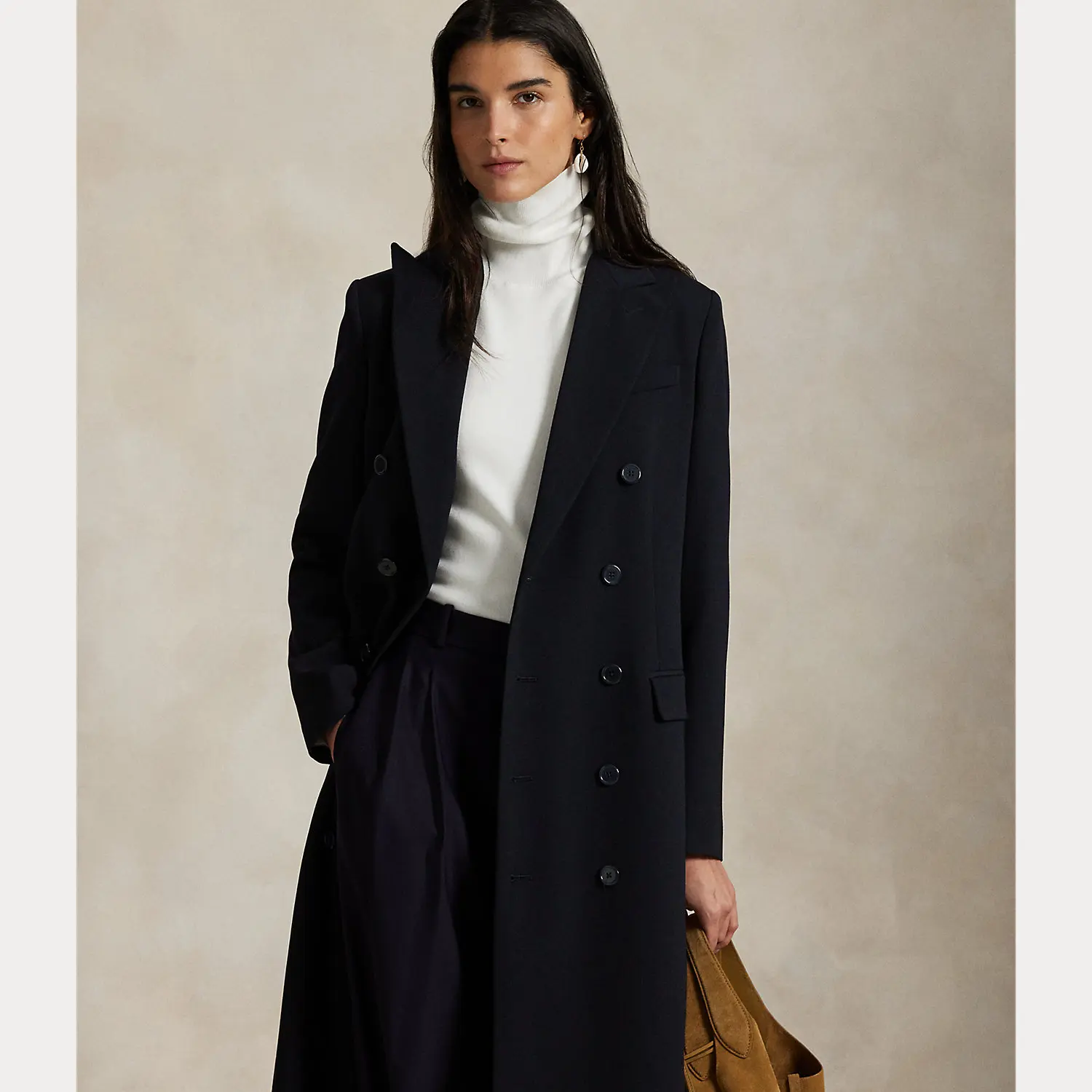 Polo Ralph Lauren - Double-Breasted Wool Coat Polo Ralph Lauren - Double-Breasted Wool Coat
