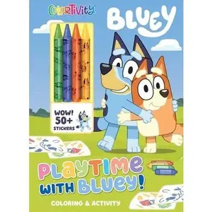Bluey: Colortivity: Playtime with Bluey! -- Delaney Foerster, Paperback
