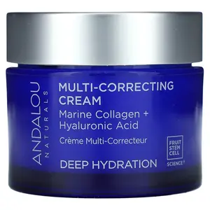 Andalou Naturals Deep Hydration, Multi-Correcting Cream, 1.7 fl oz (50 ml)