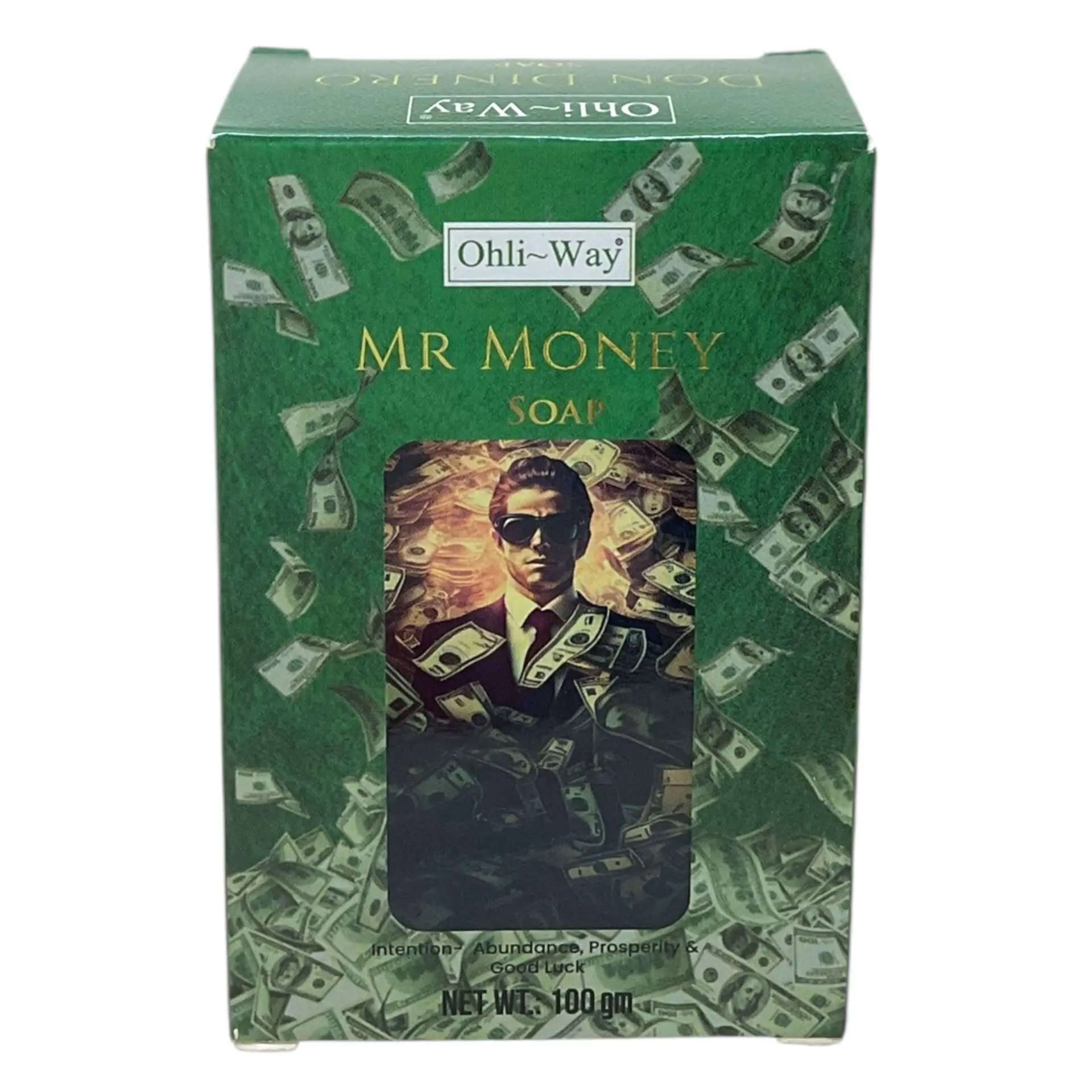Ohli~Way Mr. Money Soap 100g — Luck &amp; Fortune Ritual Cleansing Bar