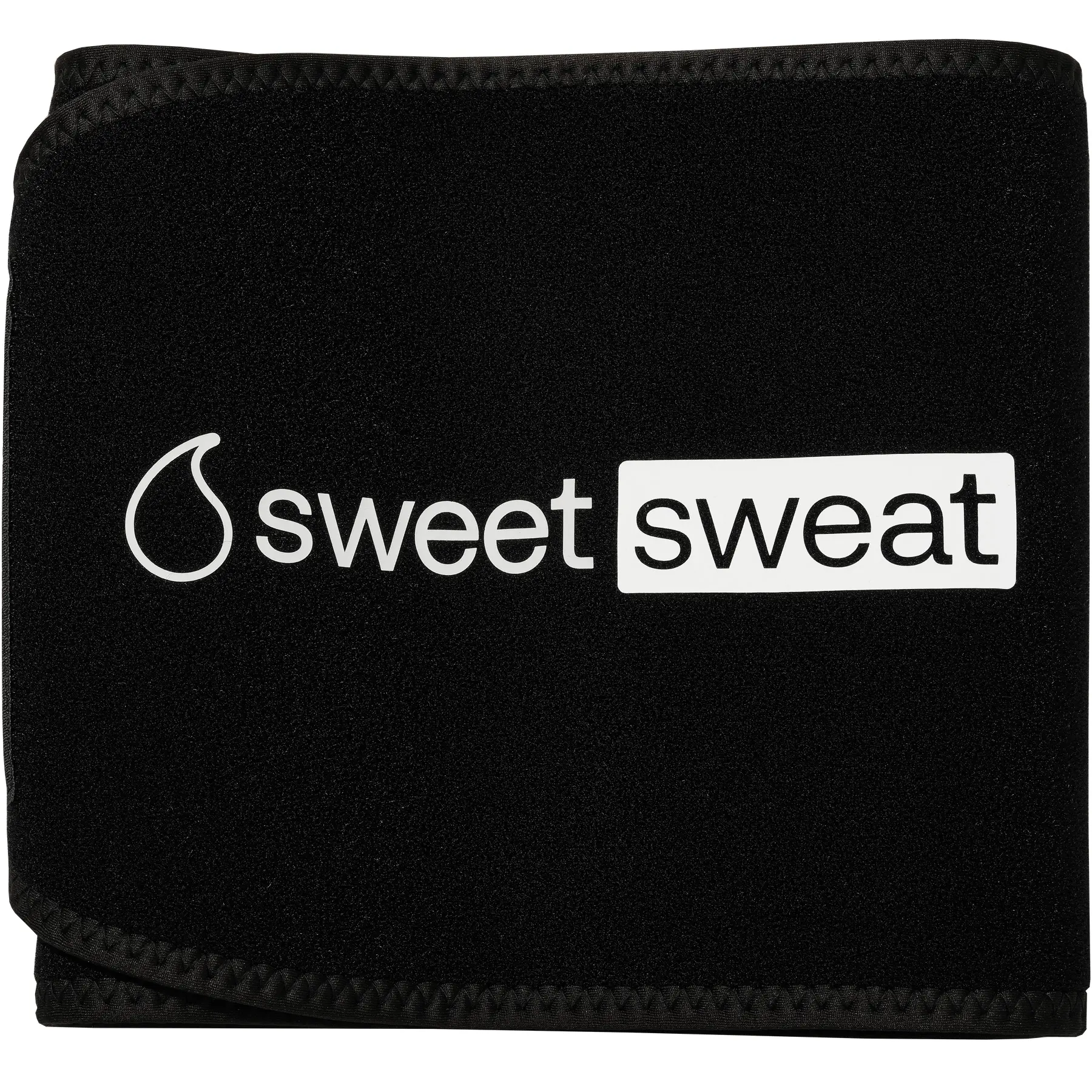 Sweet Sweat Eco Ab Trainer for Women and Men | Premium Waist Trainer Belt with Yulex | Toned Stomach Support! Eco Friendly (Pink, Black)