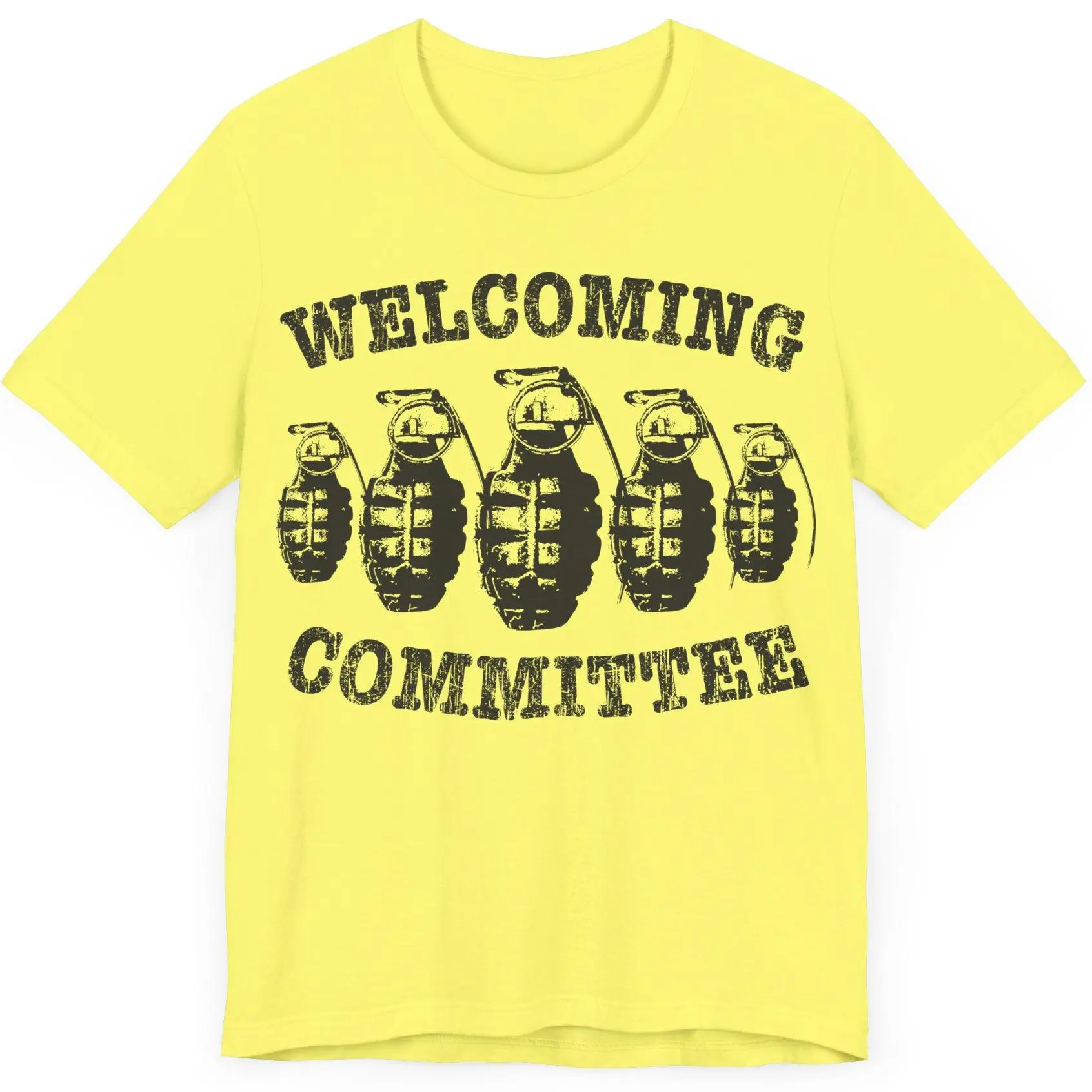 Welcoming Committee Funny Premium T-Shirt, Menswear, Unisex