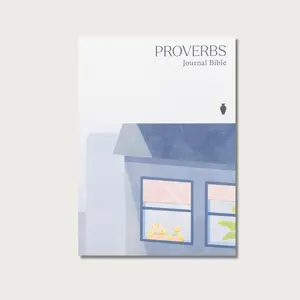 Alabaster The Book of Proverbs Journal Bible - NLT Edition Bible with Dotted Margins for Notes and Reflections