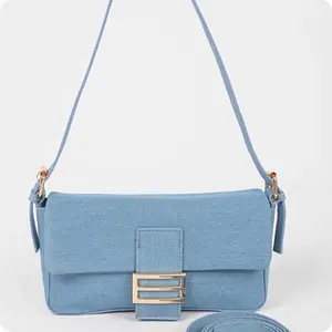 Denim shoulder Bag