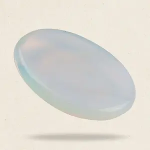 Opalite Worry Stone, Healing Crystals, Energy Healing Thumb Stone, Perfect Meditation & Spiritual Gift