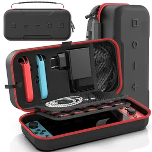 Large Storage Bag for Switch Portable Carrying Protective Case Anti-Scratch Waterproof Travel Bag for N-Switch OLED