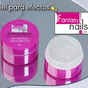 Clear Effects Gel by FantasyNails for Nail Art