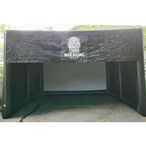 Blue Bloods Golf 16x16 Fixed Air Inflatable Simulator Enclosure