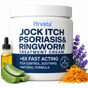 Antifungal Ringworm Cream & Psoriasis Balm – Foot & Body Care Lotion for Itch & Irritation Relief