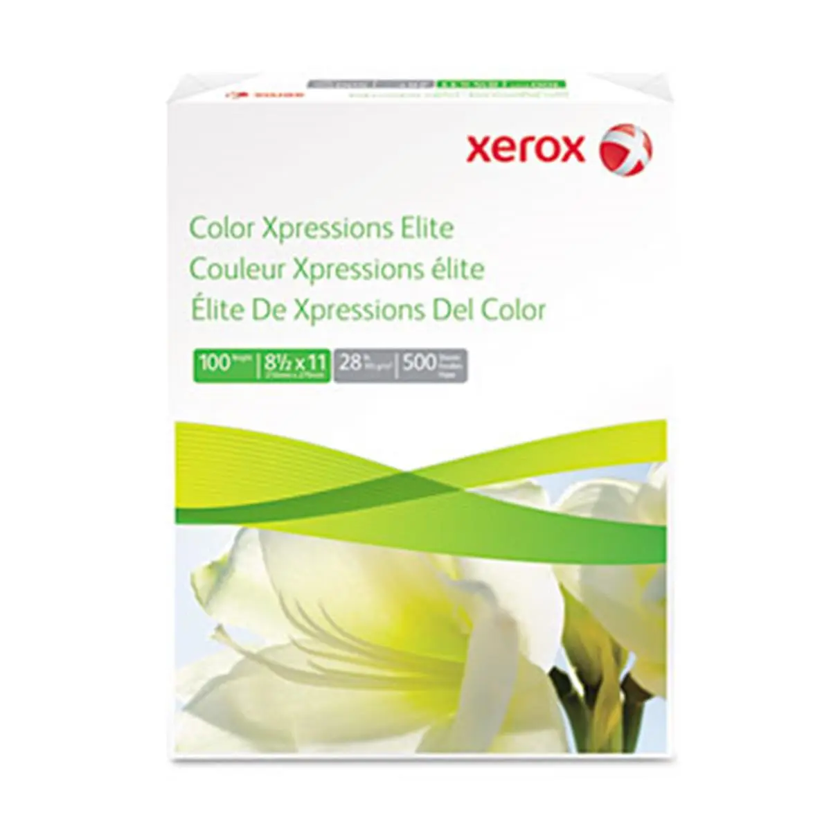 Xerox 3R11760 Digital Color Xpressions Elite 28lb Digital Printer Paper, 8.5x11 in, Blue/White, 500 Sheets