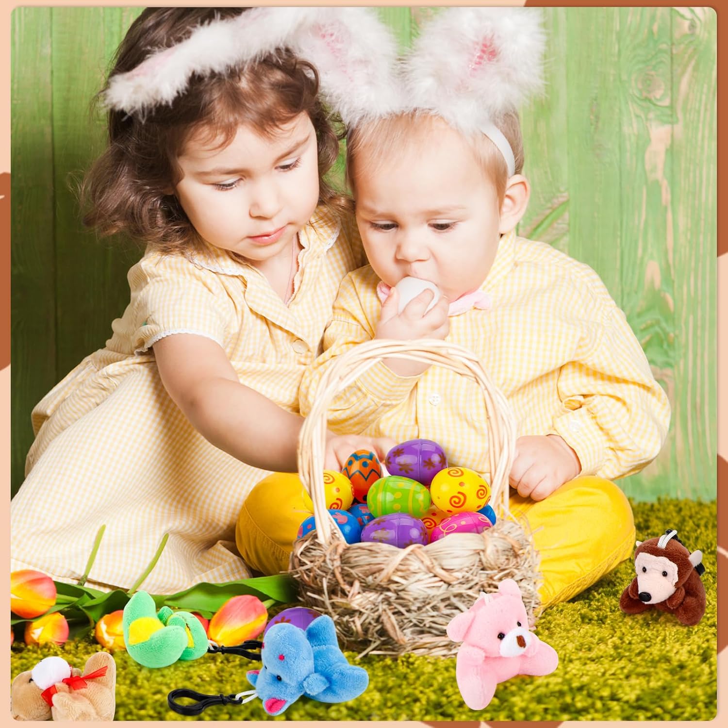 12 Pack Prefilled Easter Eggs with Mini Animal Plush Toys – Easter Basket Stuffers for Kids Boys Girls Toddlers, Easter Egg Hunt Fillers, Classroom Party Favors, Easter Gifts Ages 3-8 12 Pack Prefilled Easter Eggs with Mini Animal Plush Toys – Easter Basket Stuffers for Kids Boys Girls Toddlers, Easter Egg Hunt Fillers, Classroom Party Favors, Easter Gifts Ages 3-8