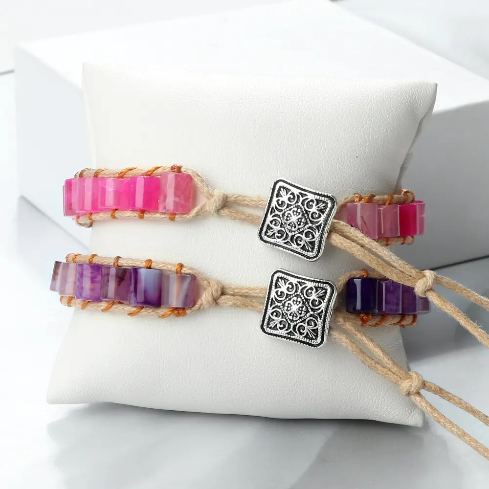 Retro Gypsy Bohemian Style Hand Weaving Bracelet