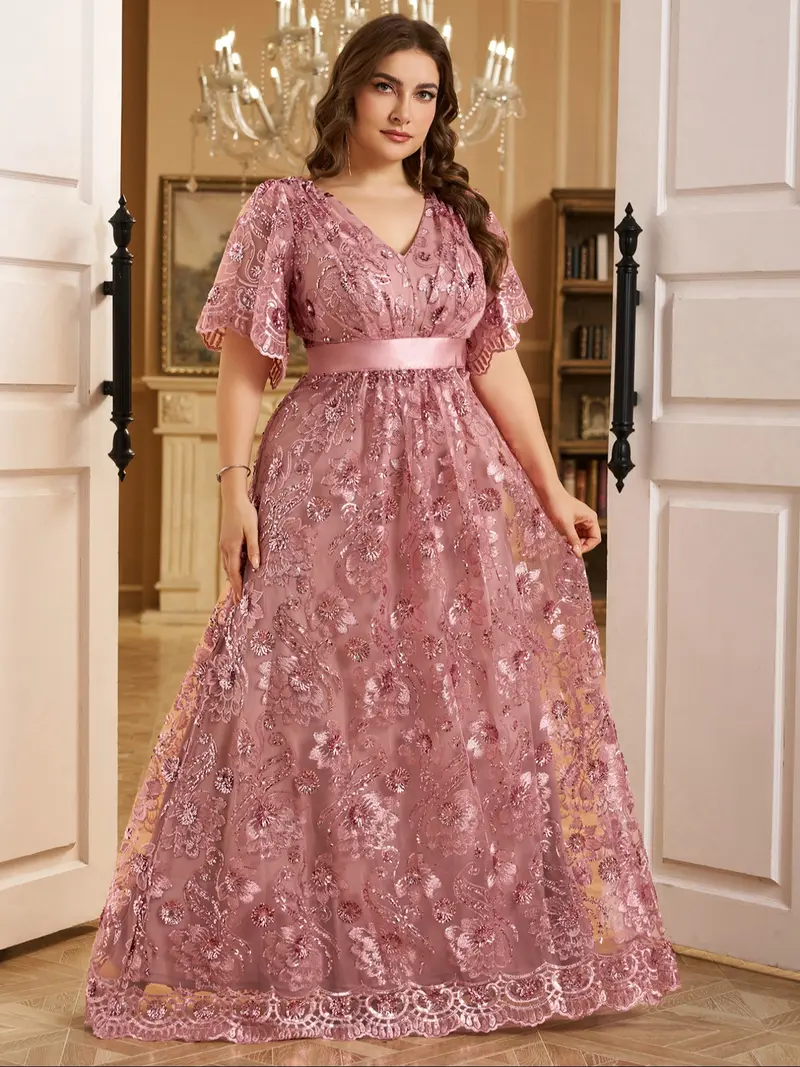 Ladies Dresses Old Rose Dress For Chubby City Chic Plus Size Ania Dress Antique Rose Ladies Dresses Old Rose Dress For Chubby City Chic Plus Size Ania Dress Antique Rose