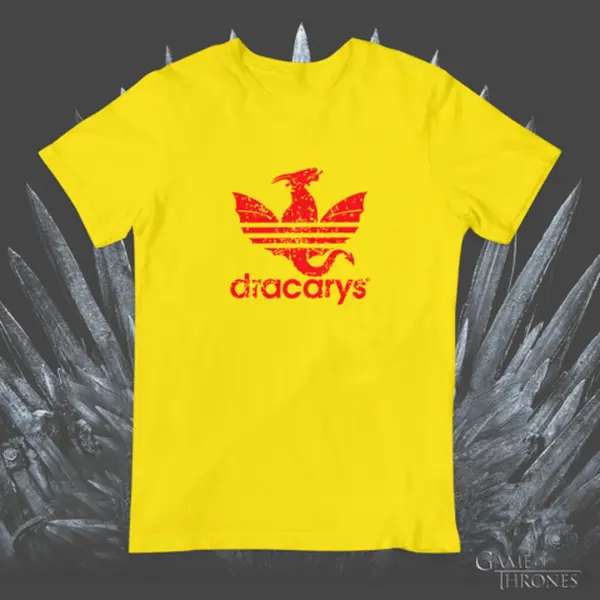 Dracarys - Men's T-Shirt Targaryen thrones game of stark lannister baratheon -