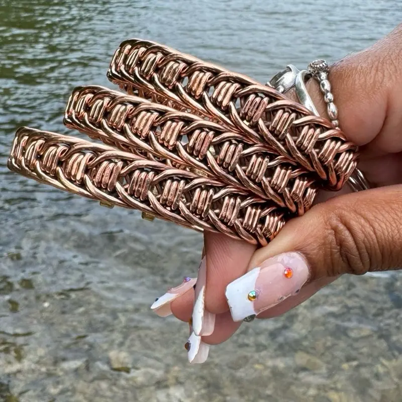 Pure Copper Bracelet BRAIDED Pure Copper Bracelet BRAIDED