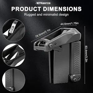 Universal Tactical Speed Loader Base with Multi-Size Fit Adapter, Heavy Duty Outdoor Training Tool, Effortless Quick Loading Device