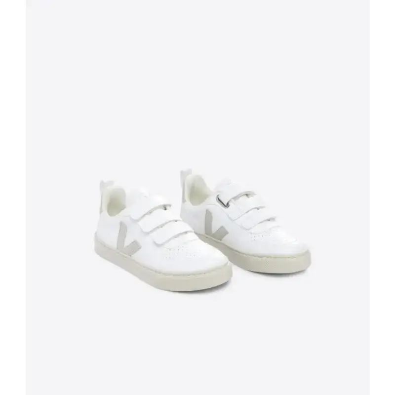 Veja White Natural Velcro Sneaker V103