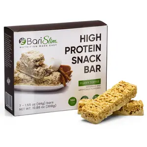 High Protein Snack Bar for Bariatric Patients - Nutrient Rich Snack for Post-Surgery Wellness - Salted Toffee Pretzel