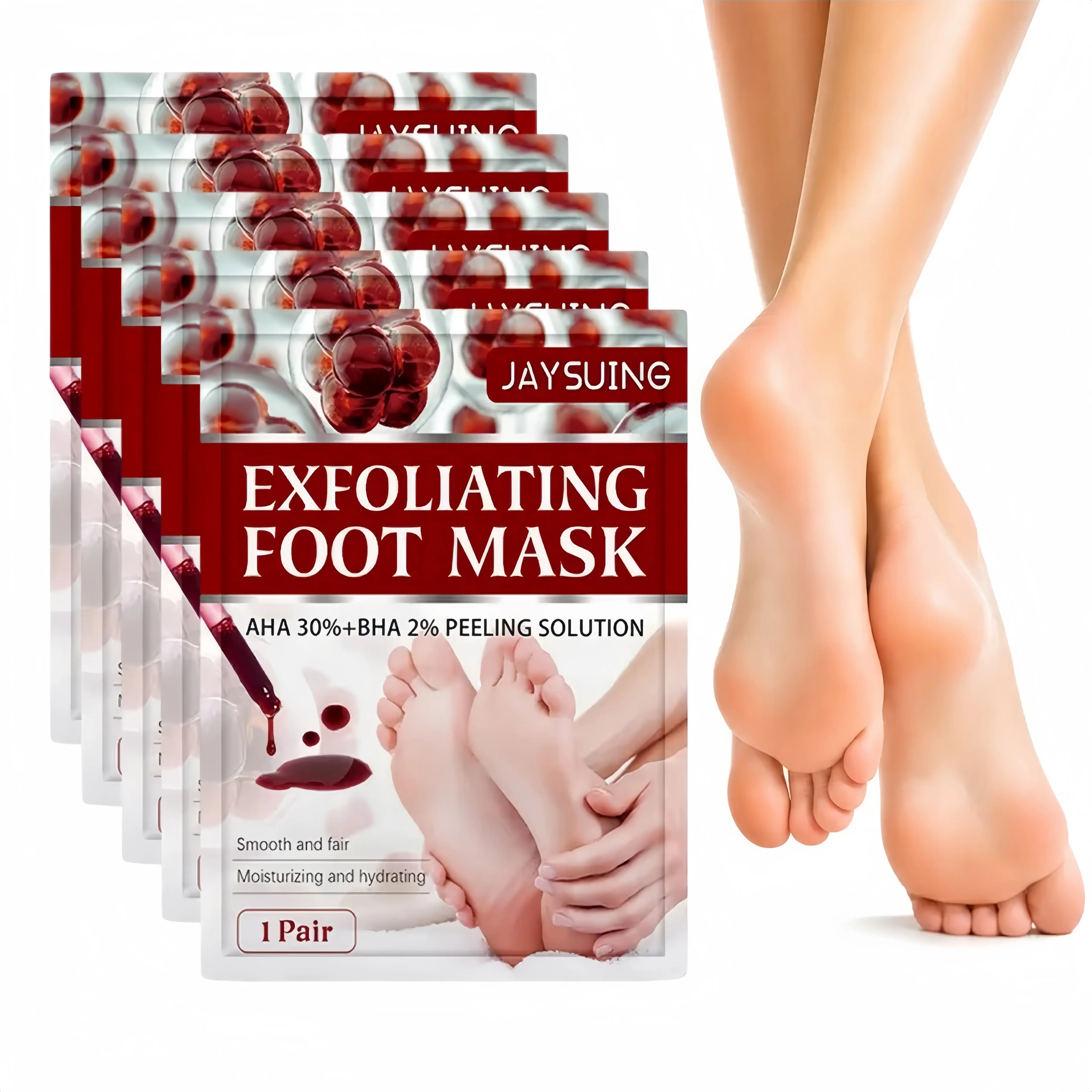 Foot Peel Mask for Dead Skin & Calluses – Exfoliating Foot Peeling Mask for Cracked Heels Moisturizing Foot Mask Moisturize For everyday use, to relax