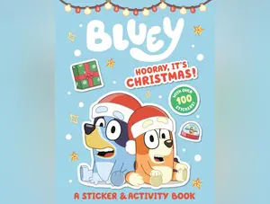Bluey: Hooray, It's Christmas!: A Sticker & Activity Book