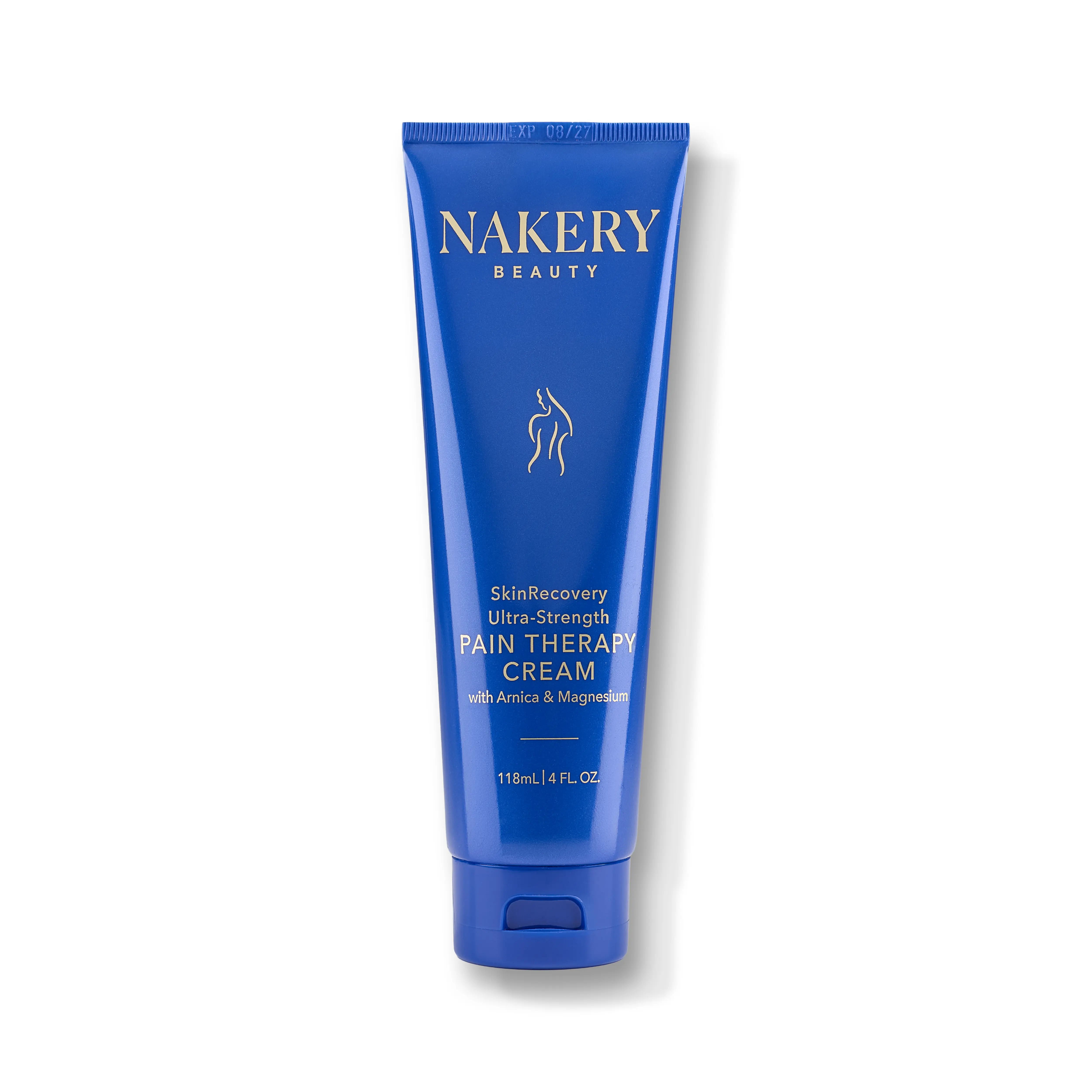 Nakery SkinRecovery Ultra-Strength Arnica Ointment - Therapeutic Pain Relief Cream for Stiffness, Hip Care, Healing, Aloe Leaf, Glucose - 4 fl oz Back Pain Relief Wellness Solution