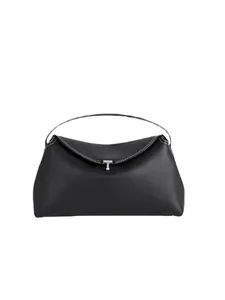 Unique Design Underarm Pillow Bag, Lock Closure Commuter Shoulder Crossbody Bag, Large Capacity Versatile Handbag for Daily Use, Fashionable Leather Bag