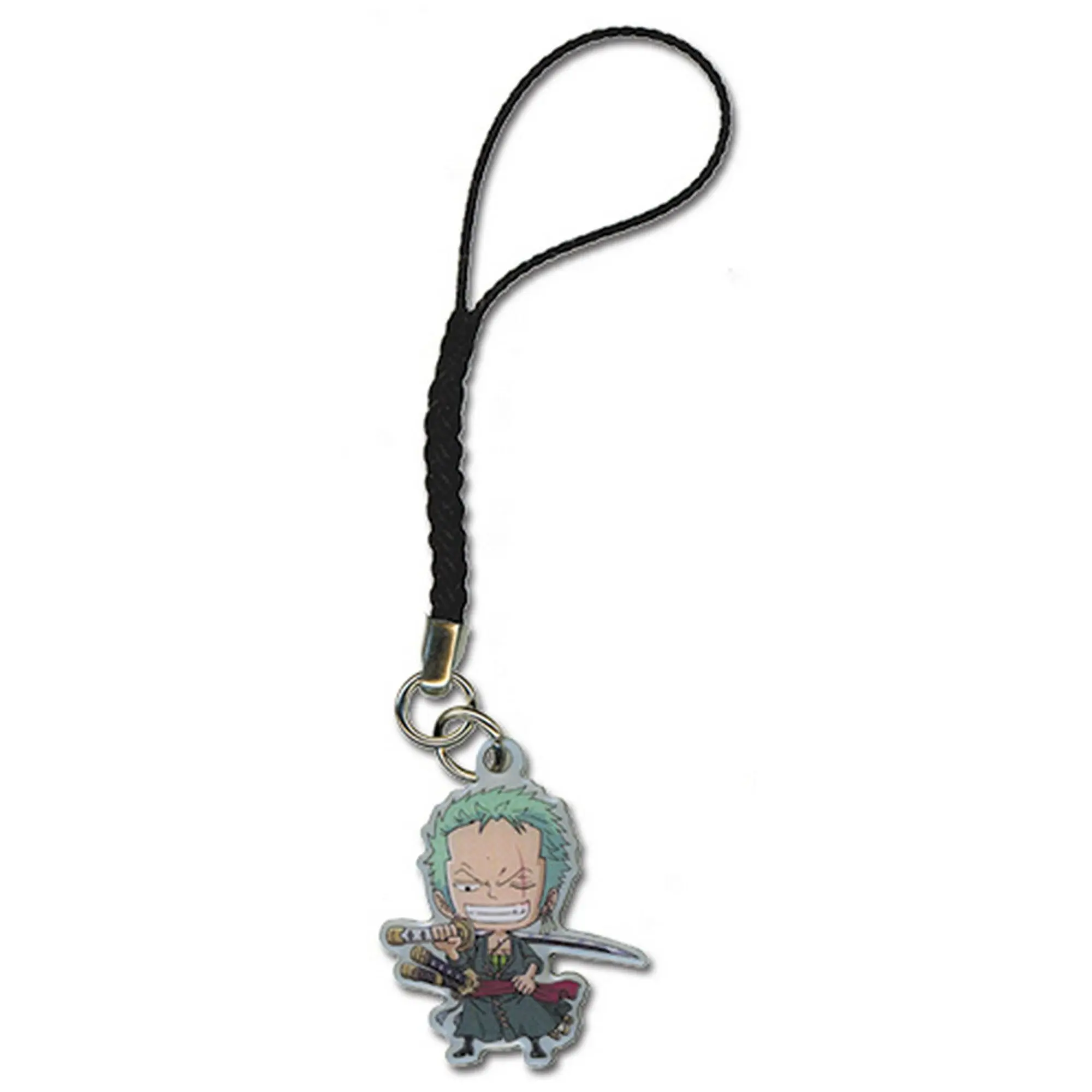 One Piece - Roronoa Zoro Metal Cell Phone Charm