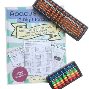 3 Digit Abacus Mazes Workbook