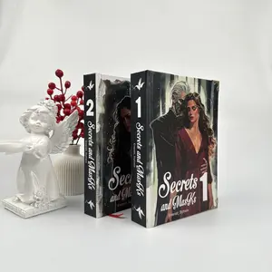 Secrets and Masks Hardcover Book Set by Emerald_Slytherin | Dramione Inspired Dark Romance Fanfiction Books | BookTok Gift for Readers