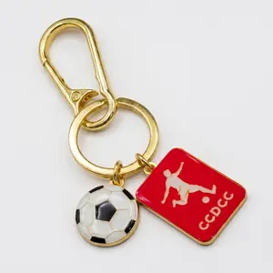 CCDCC Keychain, Keychain Pendant, Key Fob, Soccer Car Keychain, Cute & Stylish Car Keychain for Men & Women, Universal Car Interior Decoration Accessories