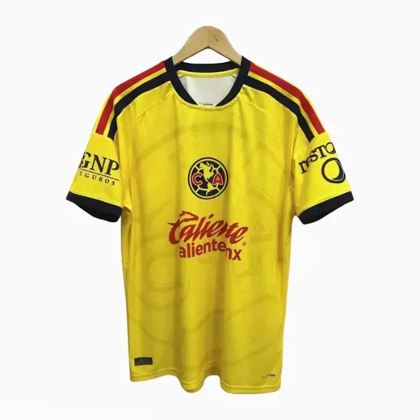 Club America 26-27 Home Soccer Jersey, Breathable Game Day Sports Shirt, Short Sleeve, Quick-Dry Football Shirt, Liga MX Fans Jersey
