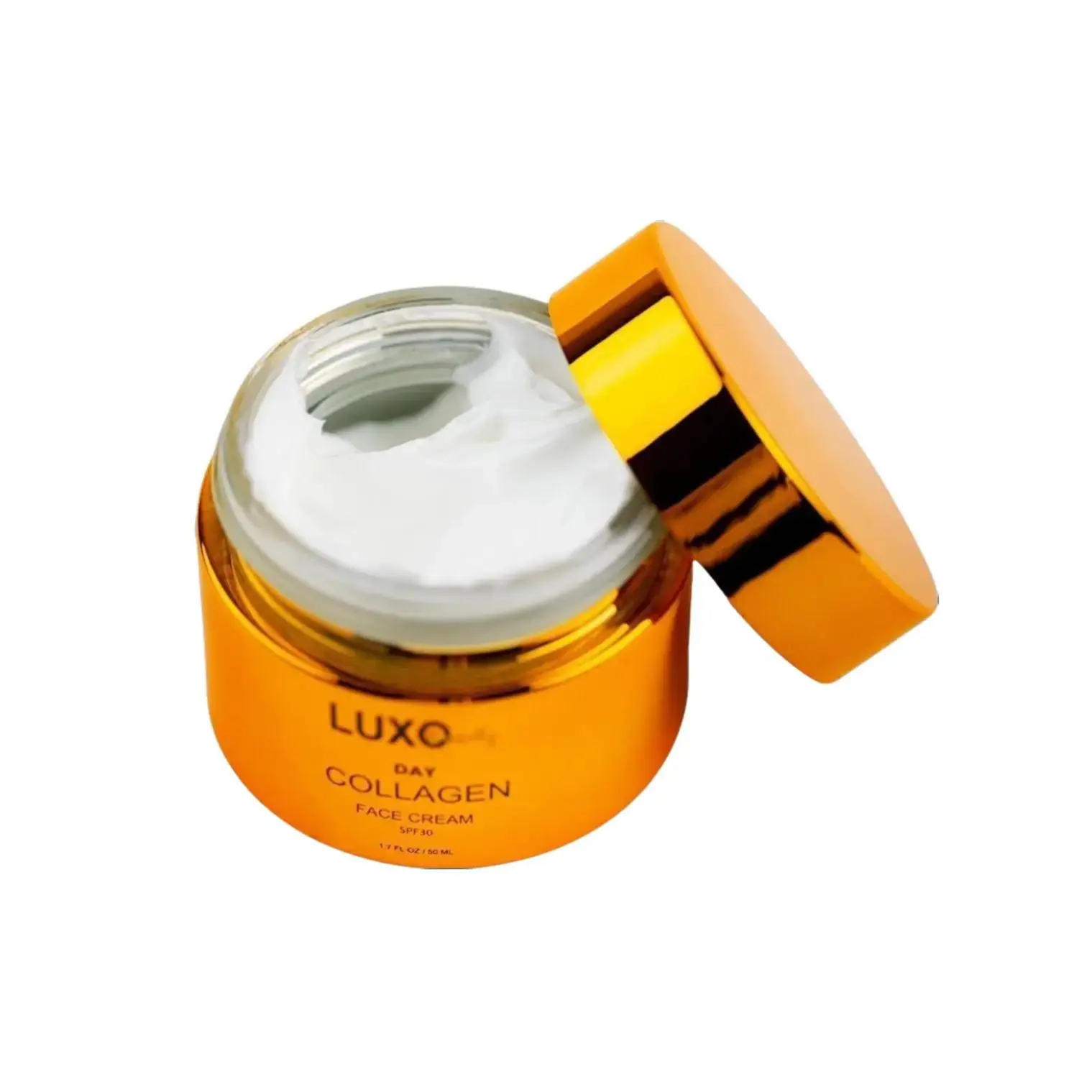 Luxo Collagen Facial Day Cream - Hydrating Formula for Skin Care, Suitable for All Skin Types, Ideal for Daily Use