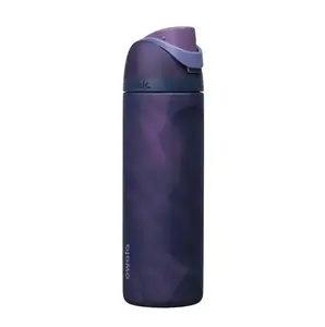 Owala FreeSip Arctic Storm 32oz – Glitter Purple Gradient Insulated Stainless Steel Water Bottle