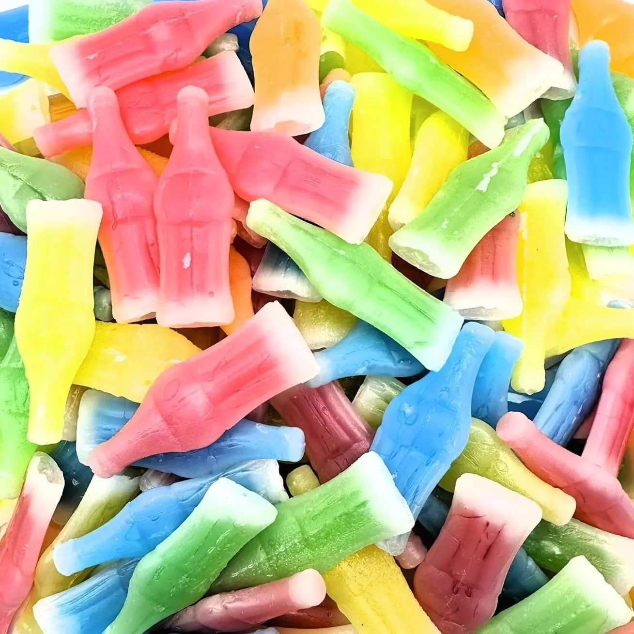 Wax Bottle Candy Drinks, 1 Pound Bag, Retro Wax Candy Bottles, Juice Filled | Retro Wax Candy Bottles, Liquid Filled, Variety Flavor Nip Candy Juice, Classic for Old School Candy Lovers